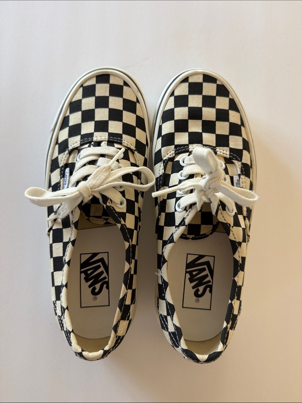Vans Authentic checkerboard shoes men’s 5.5 women’s 7 VGUC